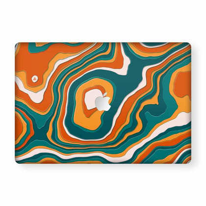 Colourful Curvature MacBook Skins Collection Colourful Curvature MacBook Skins Collection - Geen Curve