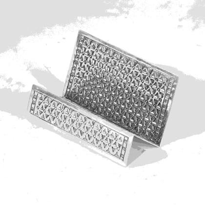 Silver Plated Visiting Card Holder Silver Plated Visiting Card Holder