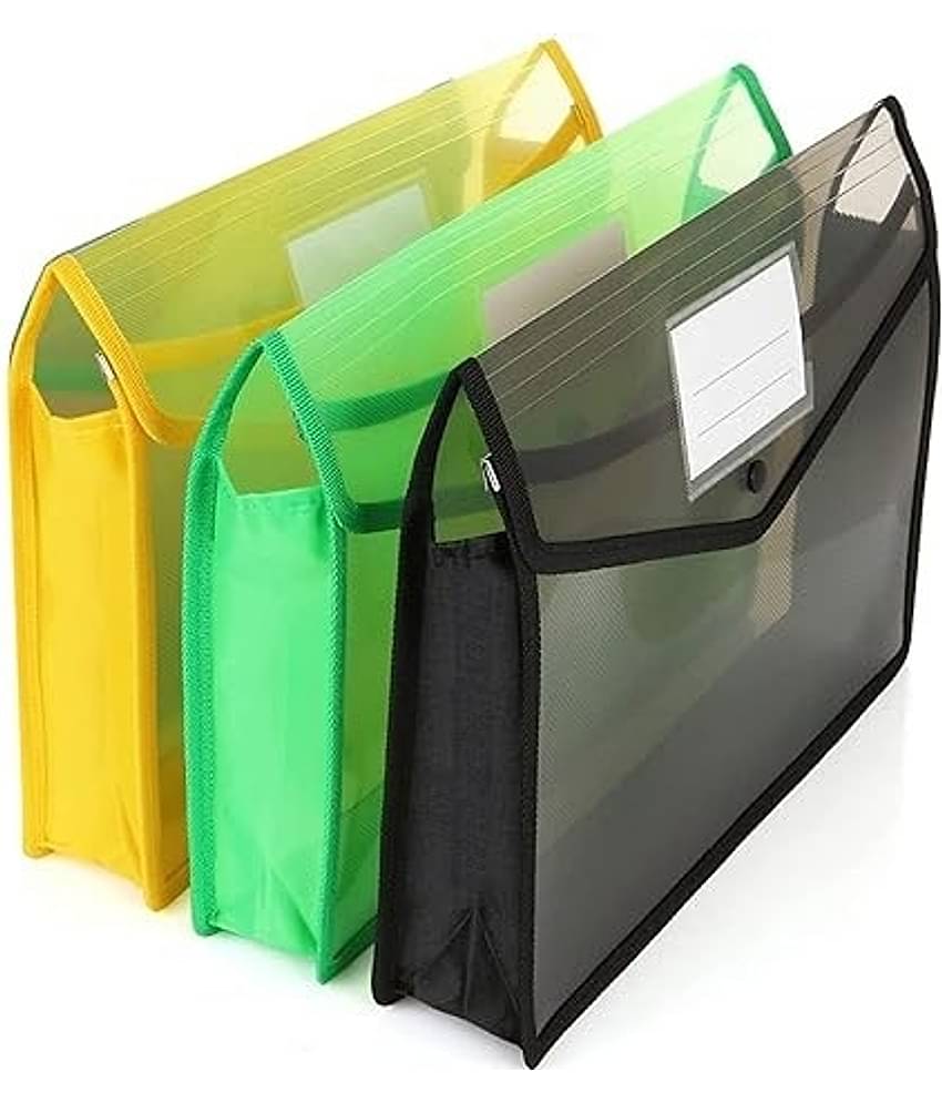 Eclet Multicolor Button Bag ( Pack of 3 )