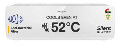 Whirlpool 1.5 Ton 3 Star, Magicool Inverter Split AC (MAGICOOL 15T 3S INV CNV S5K2PP0, Copper, Convertible 4-in-1 Cooling Mode, HD Filter White) Whirlpool 1.5 Ton 3 Star, Magicool Inverter Split AC (MAGICOOL 15T 3S INV CNV S5K2PP0, Copper, Convertible 4-