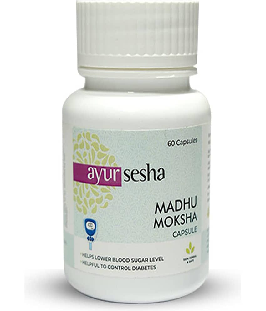 AYUR SESHA Madhu Moksha 60 Capsule 100 gm