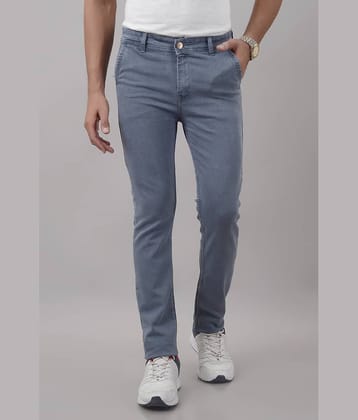 MOUDLIN Regular Fit Clean Look Men's Jeans - Grey ( Pack of 1 )