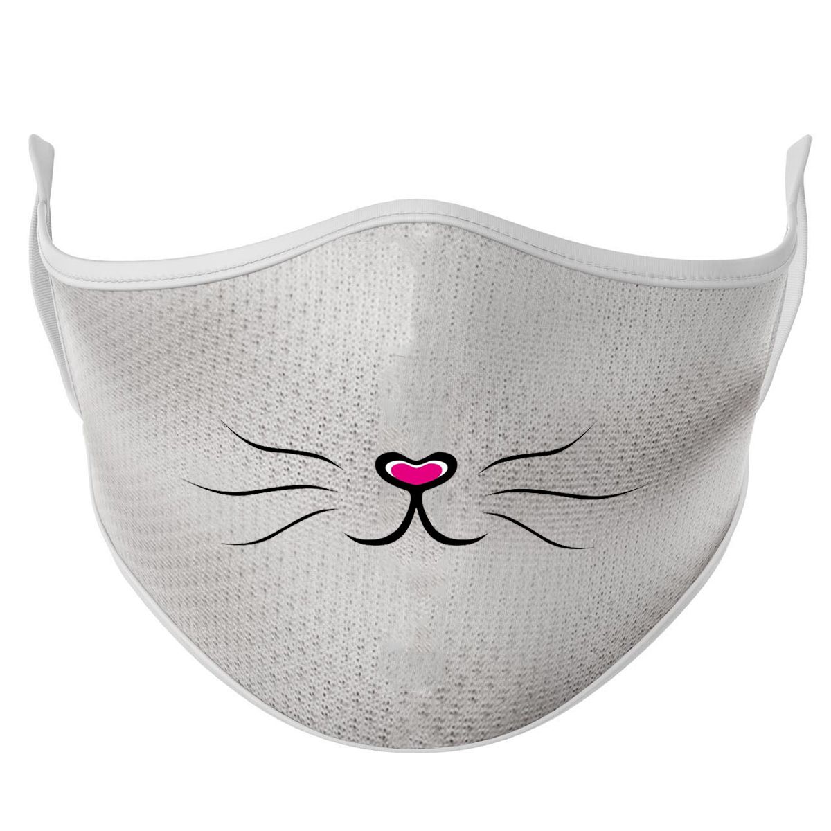 Multicolor Cat Face Set Of 3 Super Mask