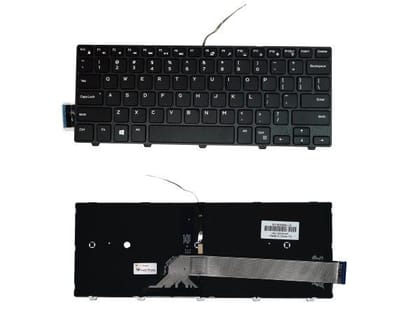 Laptop Keyboard Compatible For Inspiron 14 3000 Series 3441 3442 3443-Series(With Backlight)
