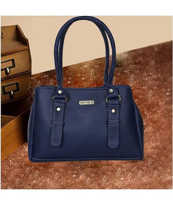 Fostelo -   Black Faux Leather Shoulder Bag