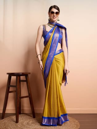 Trending Pathani Kanjivaram Silk Woven Saree
