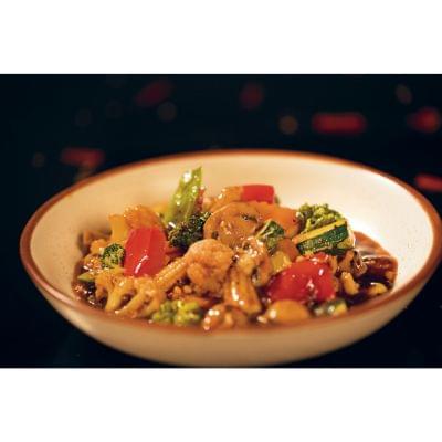 Exotic Vegetables In Black Pepper Sauce