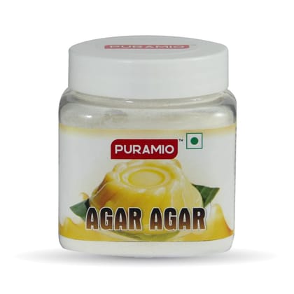 Puramio Agar Agar Powder, (Perfect for Jelly & Desserts 100% Pure Powder), 100 gm Puramio Agar Agar Powder, (Perfect for Jelly & Desserts 100% Pure Powder), 100 gm
