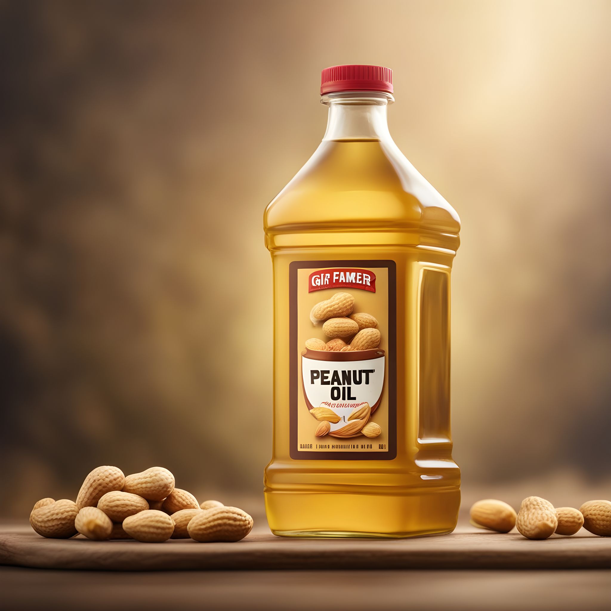 Organic Peanut Oil 1L - Pure & Natural | Gir Farmer