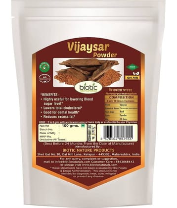 Biotic Vijaysar Powder 100 Gm