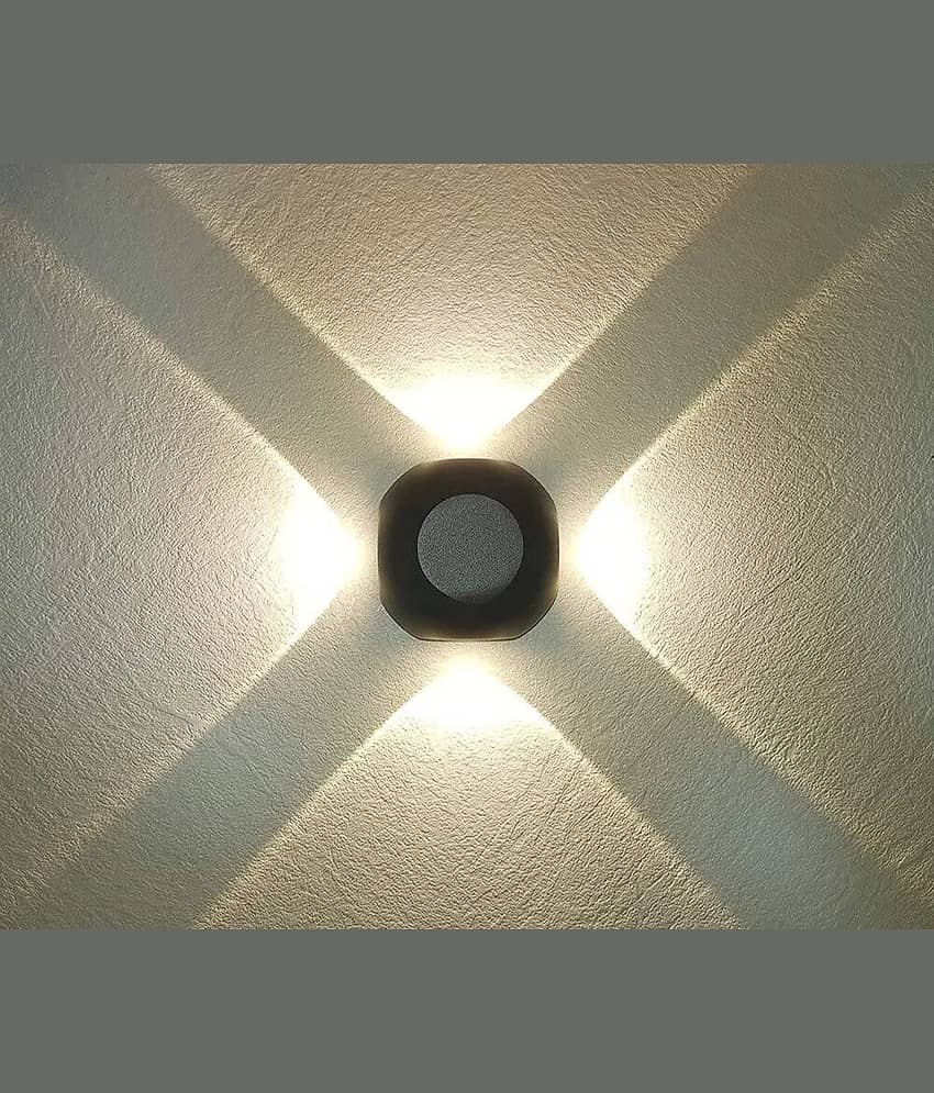 SPARKWORLD Outdoor Wall lights Cool Day Light - Pack of 1