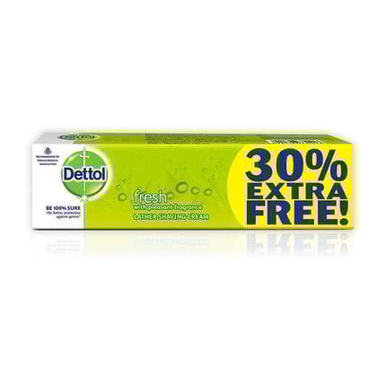 Dettol Shaving Cream - Fresh, 78 g