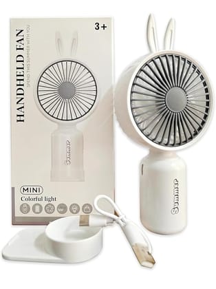 Mini Portable Usb Hand Fan | Handheld Fan for Summer| Rechargable Hand fan for Women| Portable Fan for Makeup,Kitchen, Indoor,Outdoor,Travel