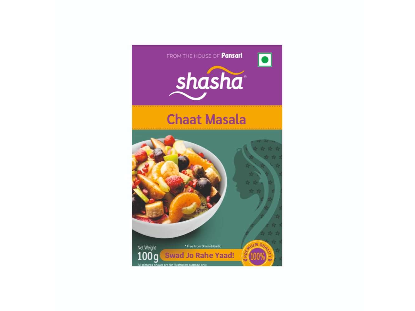 Shasha Chaat Masala - 100gm