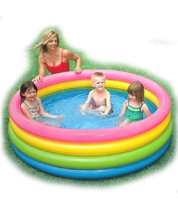 Intex Inflatable 3 Feet Baby Swimming Pool/Bath Tub.
