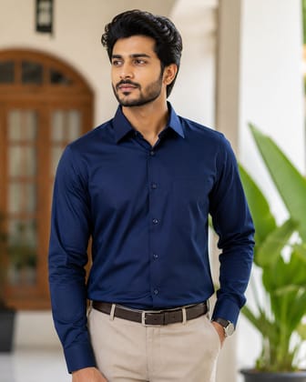 COTTON SHIRT (SATIN) UTSAV GIZZA