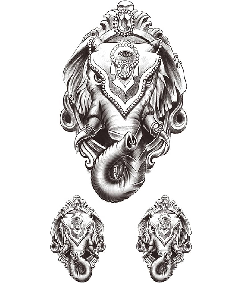 The Canvas Arts Temporary Body Tattoo