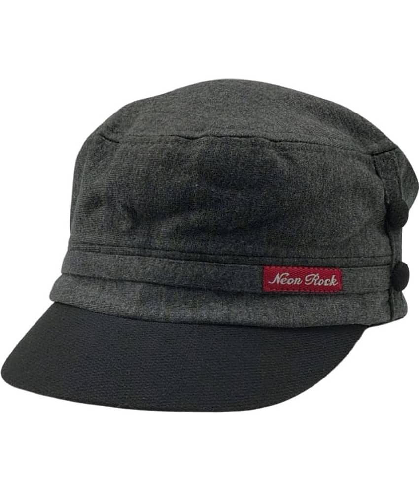 Neon Rock - Gray Cotton Men's Cap ( Pack of 1 )