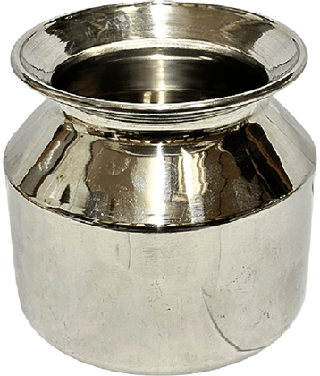 Dynore 1 Lota 750 ml Steel Silver Water Container ( Set of 1 )