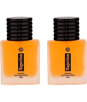 JD INTERNATIONAL Magnetism Perfume For Men & Women LongLasting Perfume 30 ml (Pack of 2)