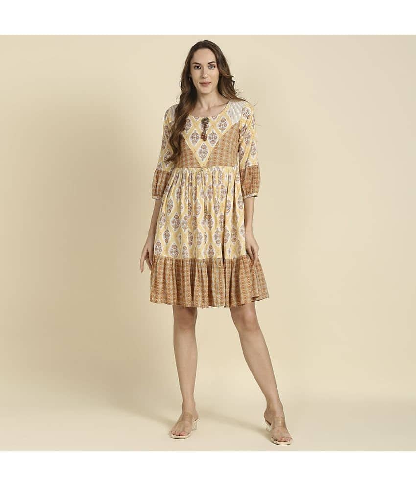 Rayon Short Kurti For Women (Pack of 1)