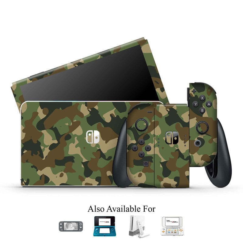 Army Green Nintendo Skin