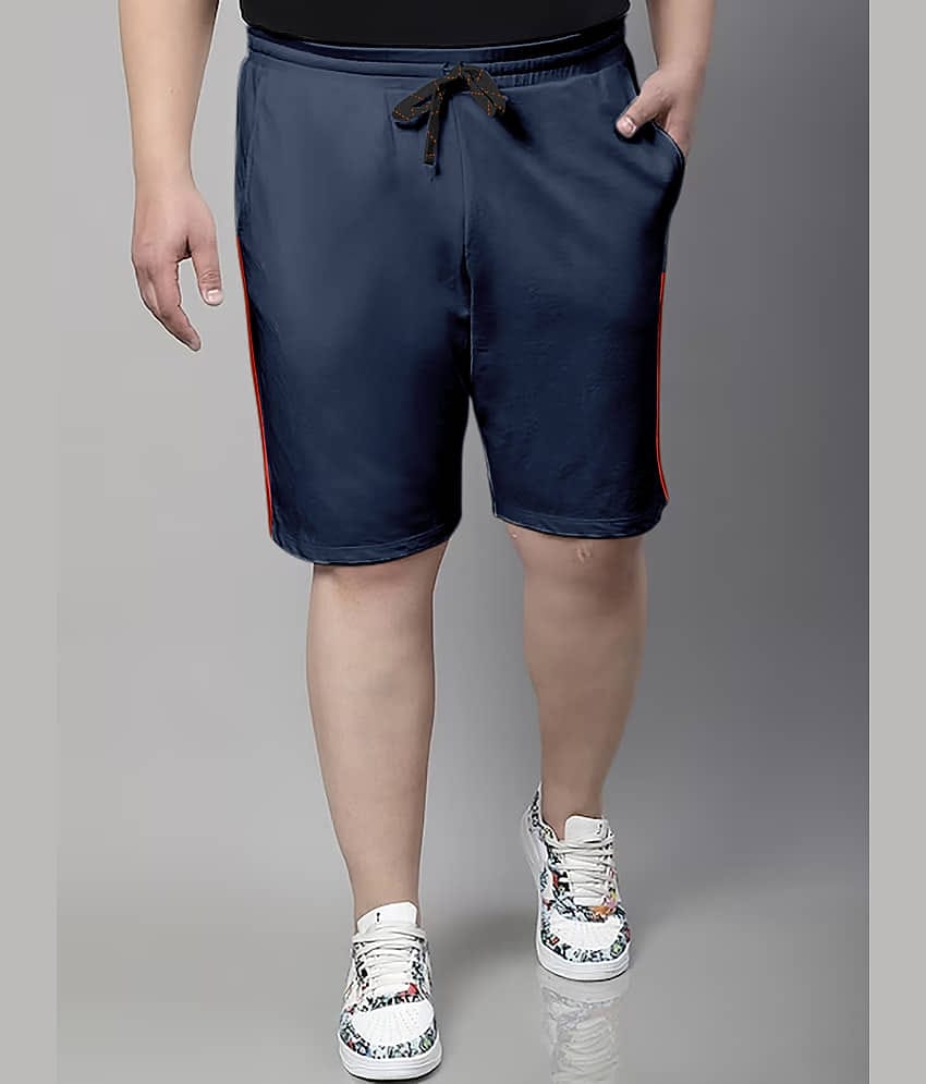 Ardeur Red Cotton Blend Men's Shorts ( Pack of 1 )