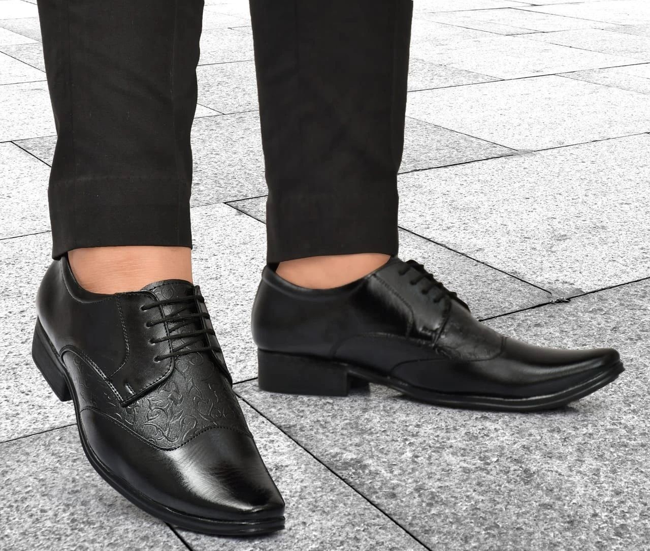 Latest Stylish Men Faux Leather Formal Shoes/Office Shoes/Outdoor Shoes For Mens & Boys - UK6