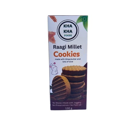 KHA KHA FOODS Nachani (Ragi) Millet Cookies 130 g