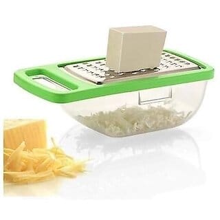 Premium Stainless Steel Cheese Grater Effortless Shredding and Slicing for Kitchen & Cooking