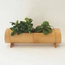 Handmade Bamboo Planter for Home Handmade Bamboo Planter for Home