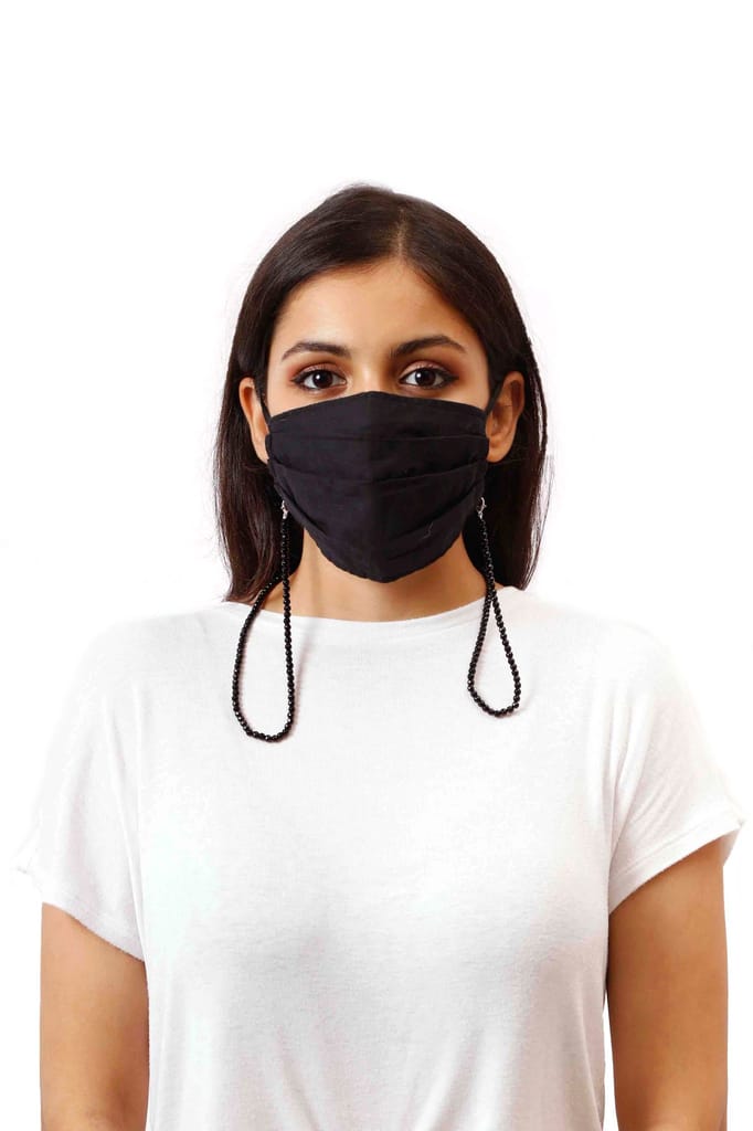 Semi Precious Beaded Mask Chain (Unisex)