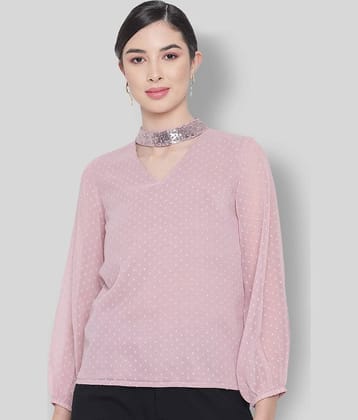 ALL WAYS YOU Women's Polyester Regular Top ( Pink )