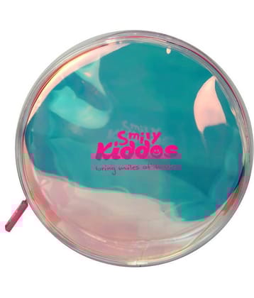 Smily Kiddos | Smily Circle Transparent Pencil Pouch (Pink) | kids Pencil Pouch  | Pencil Case | Cute  Pencil Pouch  | kids pencil pouch for Girls | Retruns Gifts Birthday Party For Girls