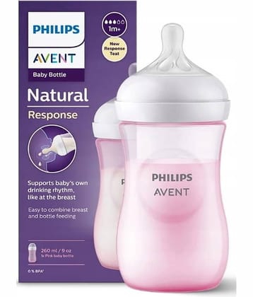Philips Avent 260 Pink Feeding Bottle ( Pack of 1 )