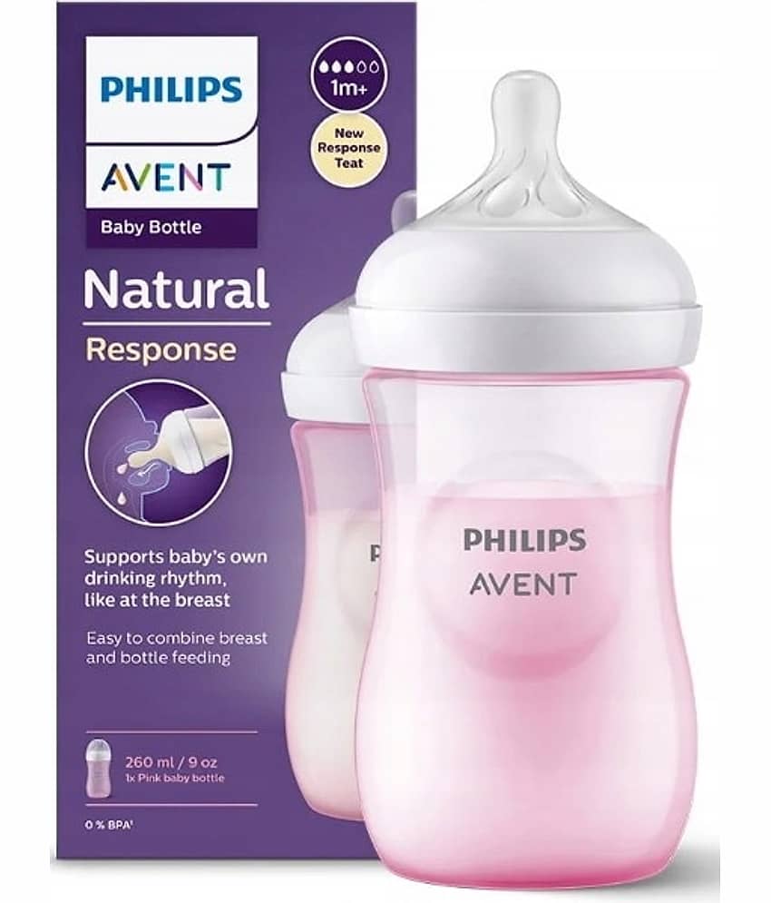 Philips Avent 260 Pink Feeding Bottle ( Pack of 1 )