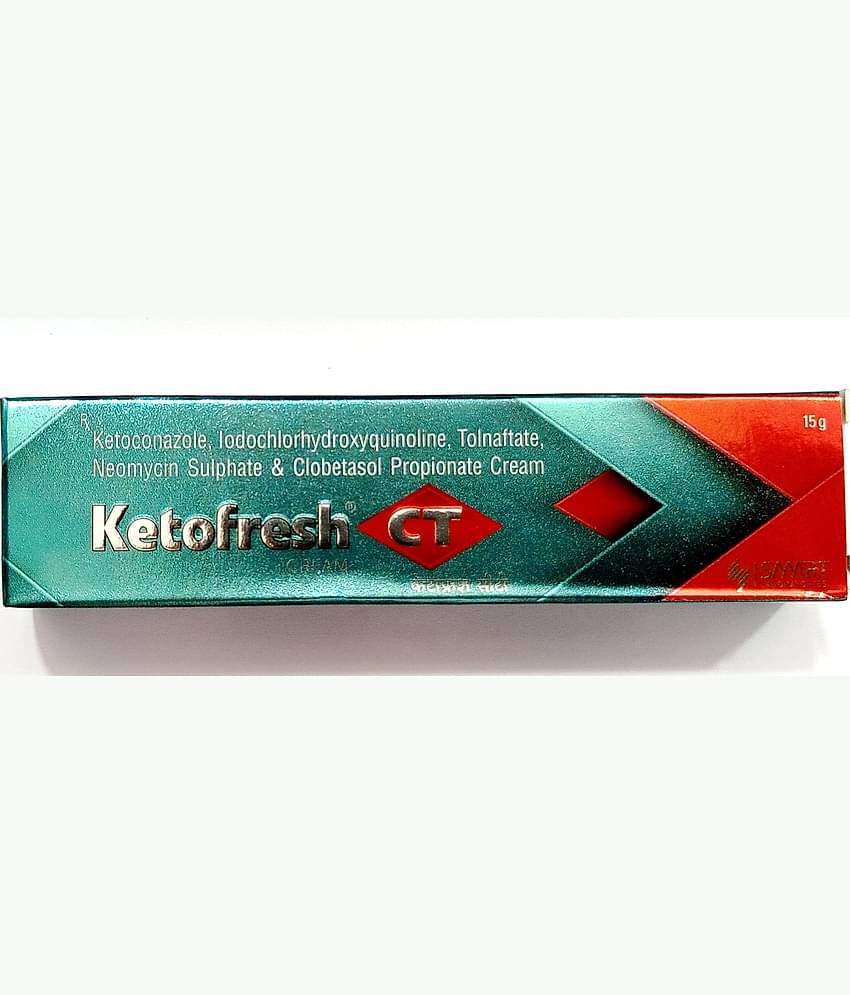 KETOFRESH CT CREAM 15 GM ( PACK OF 6) Day Cream 90 gm Pack of 6