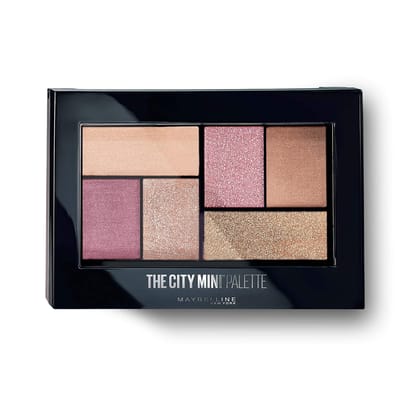 Maybelline New York Eyeshadow Palette, 6 Highly Blendable Shades, Sheer Finish, City Mini Palette, Westside Roses, 6.4g Maybelline New York Eyeshadow Palette, 6 Highly Blendable Shades, Sheer Finish, City Mini Palette, Westside Roses, 6.4g - Westside Ros