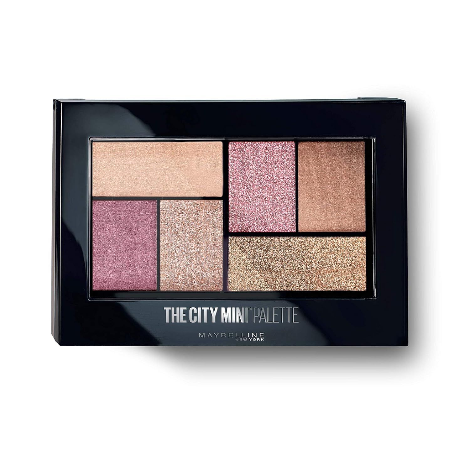 Maybelline New York Eyeshadow Palette, 6 Highly Blendable Shades, Sheer Finish, City Mini Palette, Westside Roses, 6.4g Maybelline New York Eyeshadow Palette, 6 Highly Blendable Shades, Sheer Finish, City Mini Palette, Westside Roses, 6.4g - Westside Ros