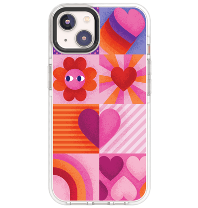 Heart Puzzle-iPhone 15 Pro Max / White