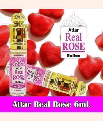 INDRA SUGANDH BHANDAR Attar Real Rose|Gulab 6ml Rollon Pack