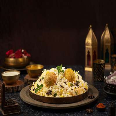 Egg Hyderabadi Biryani