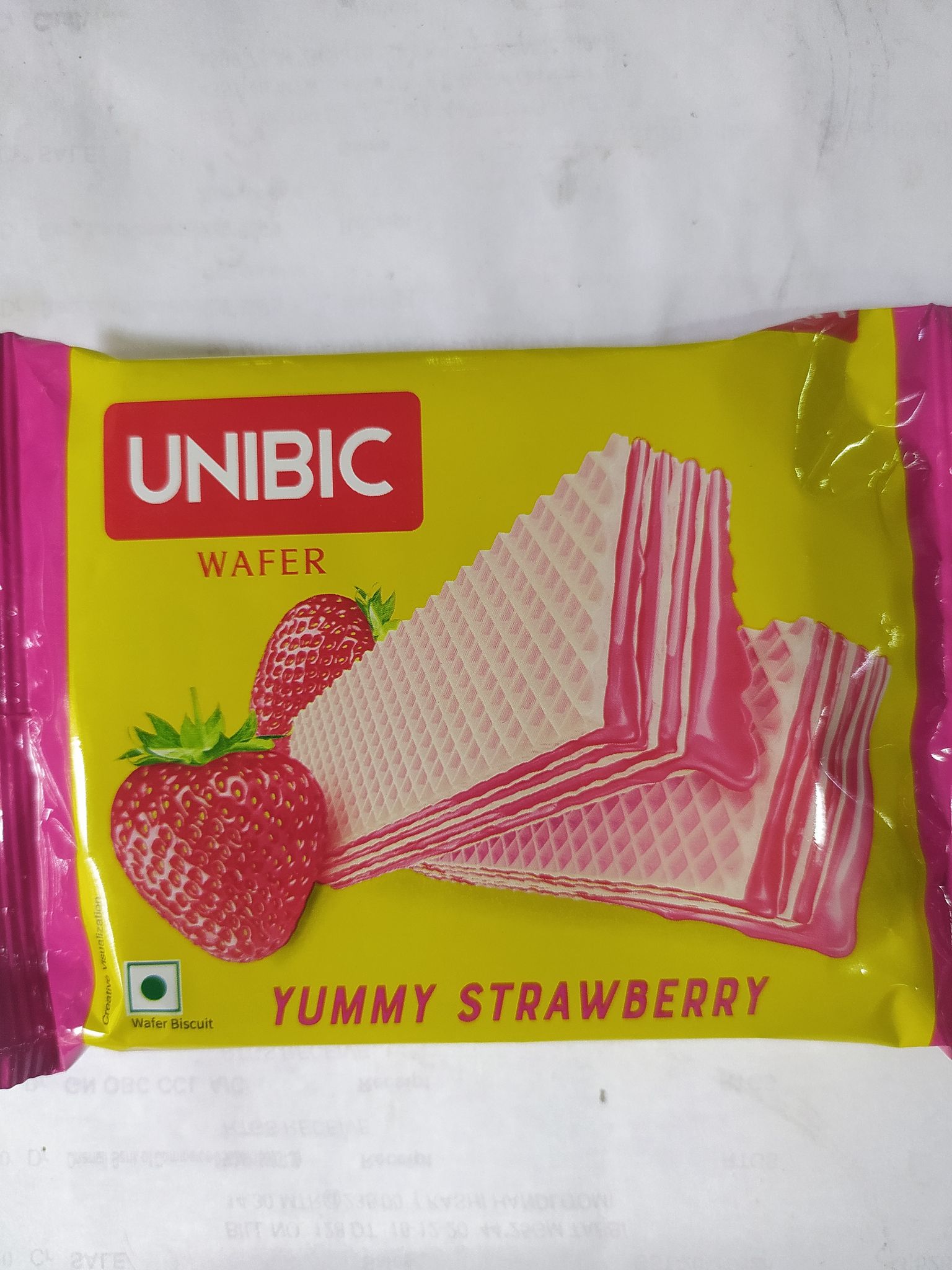 Unibic Wafer Yummy strawberry 