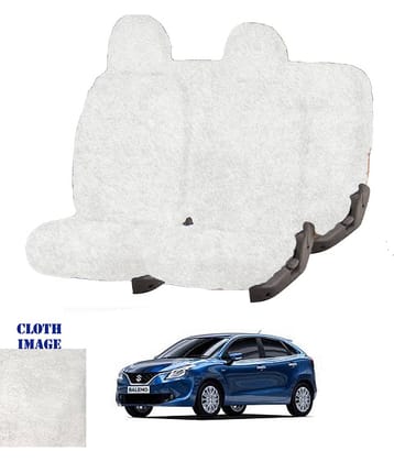 Maruti Baleno White 5 Seater Car Seat Cover