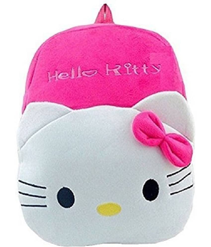 aurapuro - Pink Fabric Backpack For Kids