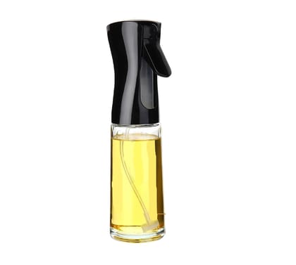 Oil Spray Bottle Black 200 ml Spray Bottle Glass