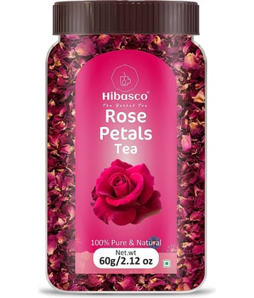 HIBASCO Rose Tea Loose Leaf 60 gm