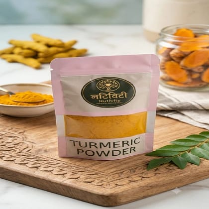 Nutivity Turmeric Haldi Powder Spice - 100 gram
