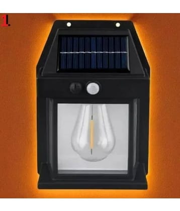 ZESTRUM 5W Solar Outdoor Wall Light ( Pack of 1 )