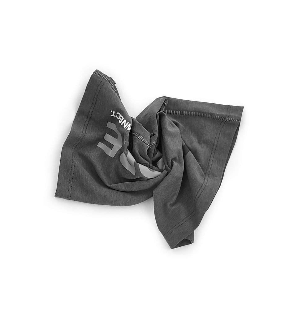 FREECULTR Unisex Bamboo Bandana, Anti Microbial Super Soft & Comfort Fit, Breathable Multipurpose Headband, Face Mask for Dust Protection and Sun - Printed Pack of 3-Black,Charcoal,White